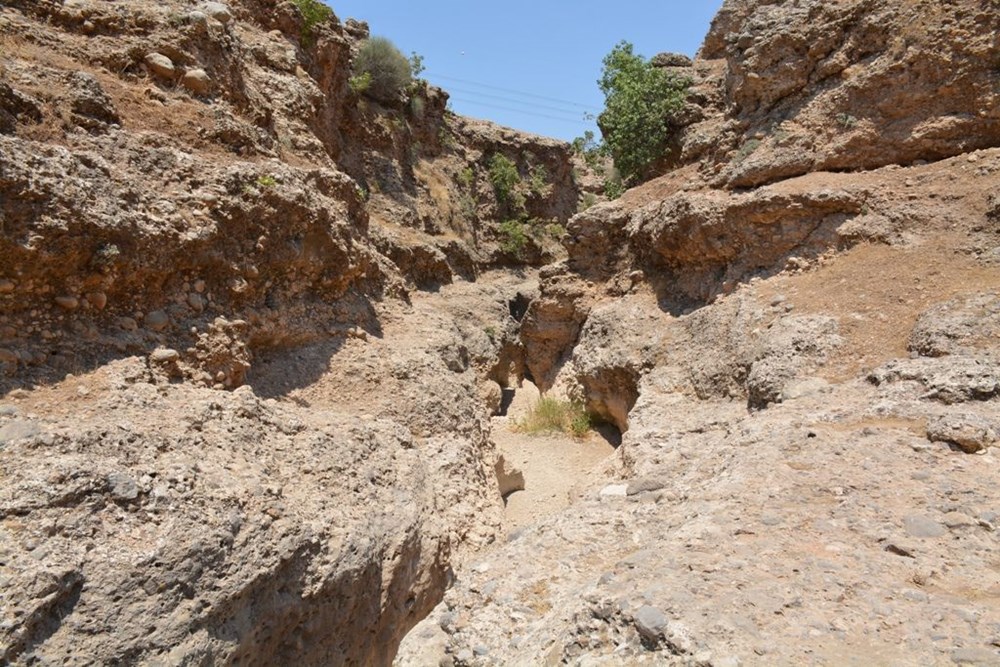 Bazamir Deresi 30 yıl sonra ikinci kez kurudu - 1