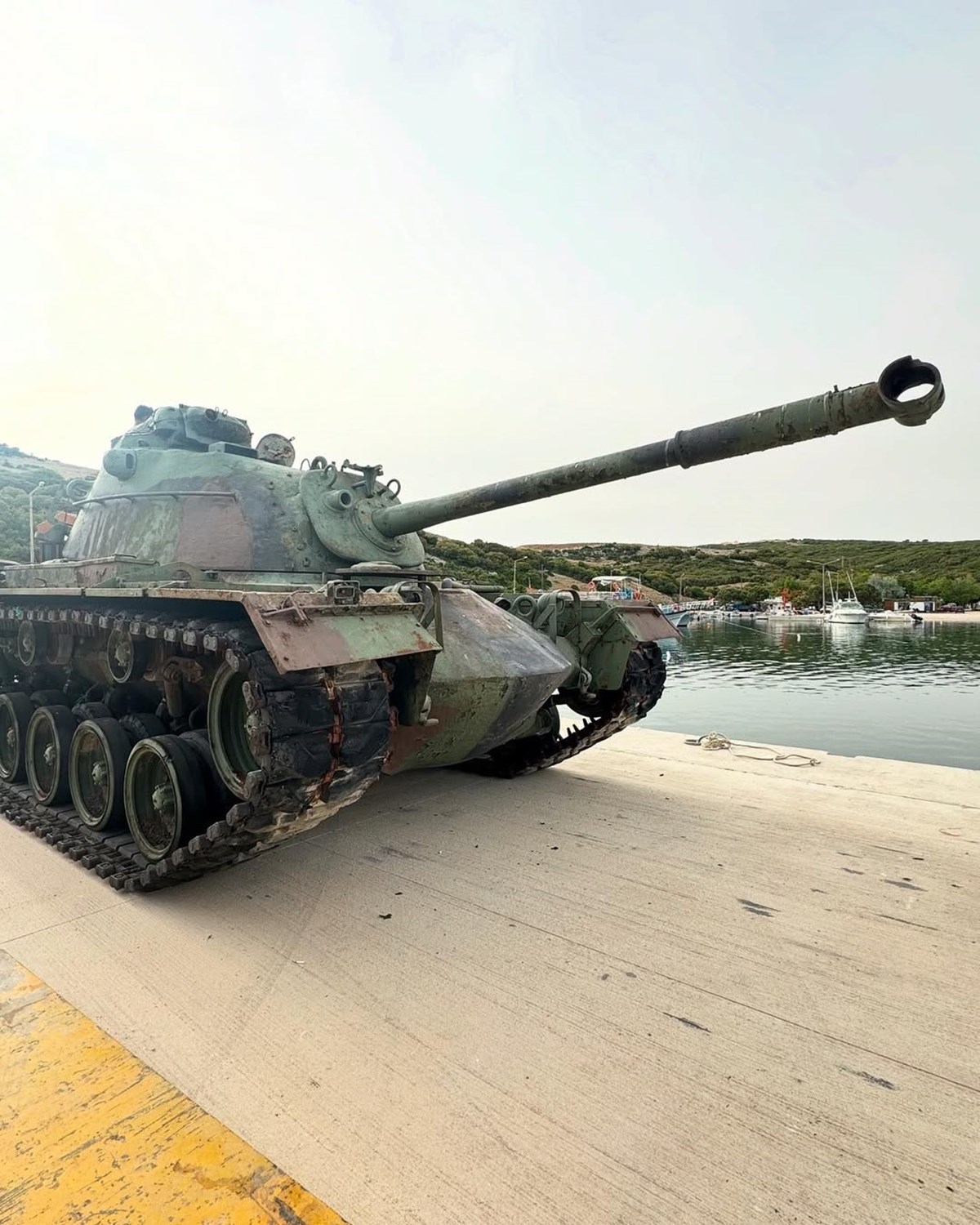 M62 T model tankın bu ay içinde denize indirilmesi bekleniyor. M62 T model tankın bu ay içinde denize indirilmesi bekleniyor.