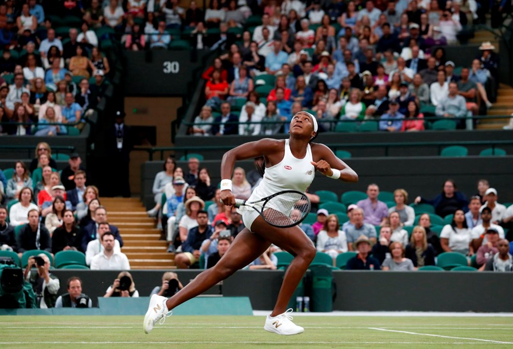 Wimbledon'da Cori Gauff fırtınası - 1
