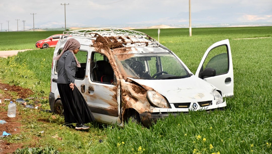 İki otomobil çarpıştı: 6'sı çocuk 10 yaralı