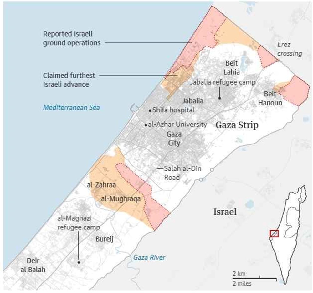 Netanyahu'dan işgal sinyali | Gazze'de can kaybı 10 bini aştı - 4