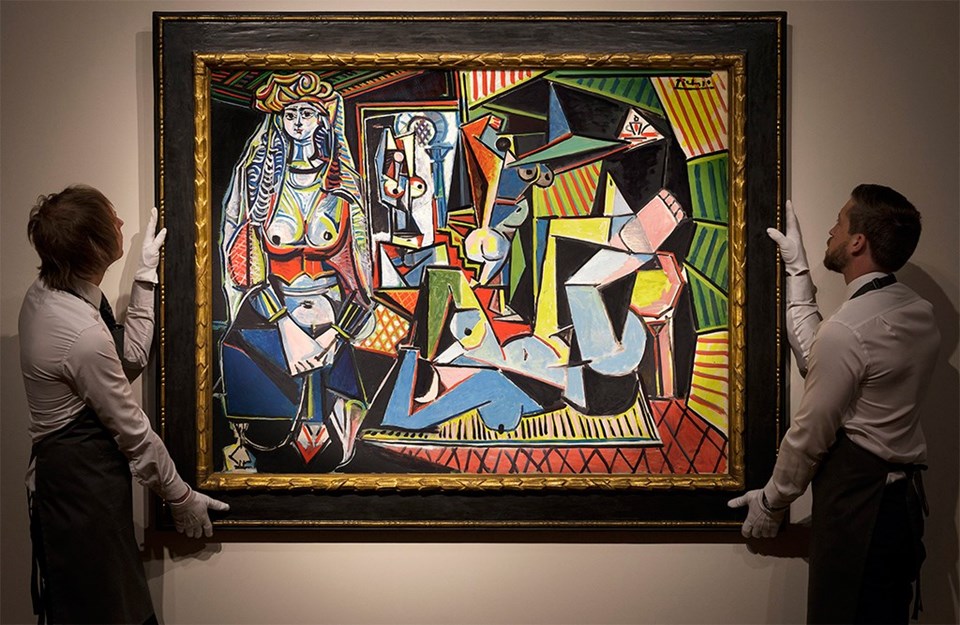 Picasso'nun 'Cezayirli Kadınlar'ı müzayede rekoru kırdı - 1