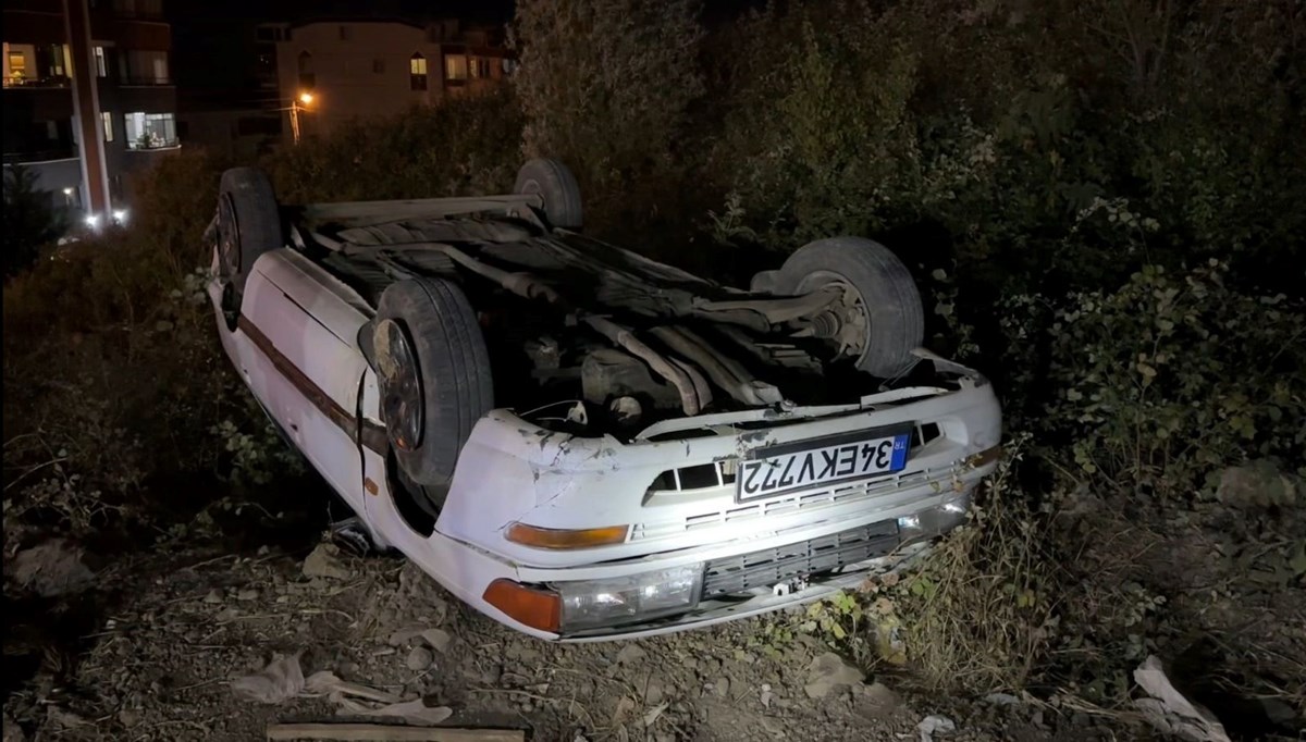 Samsun'da otomobil takla attı: 1 ölü