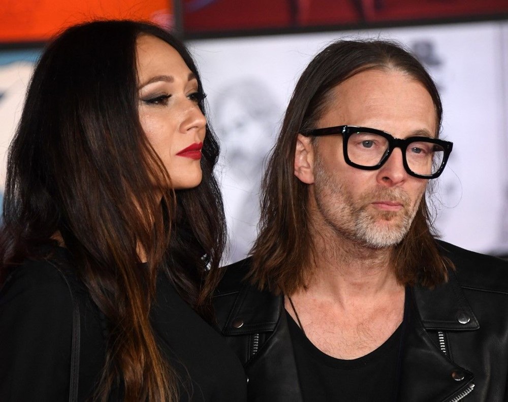 Radiohead solisti Thom Yorke ile İtalyan oyuncu Dajana