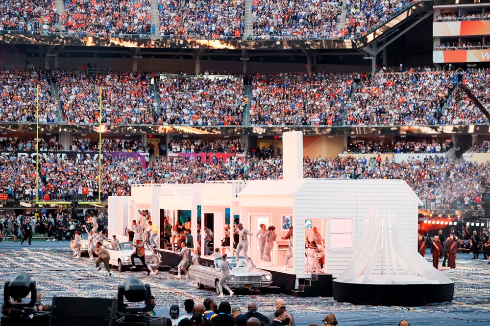 Super Bowl devre arasında hip-hop zirvesi - 27