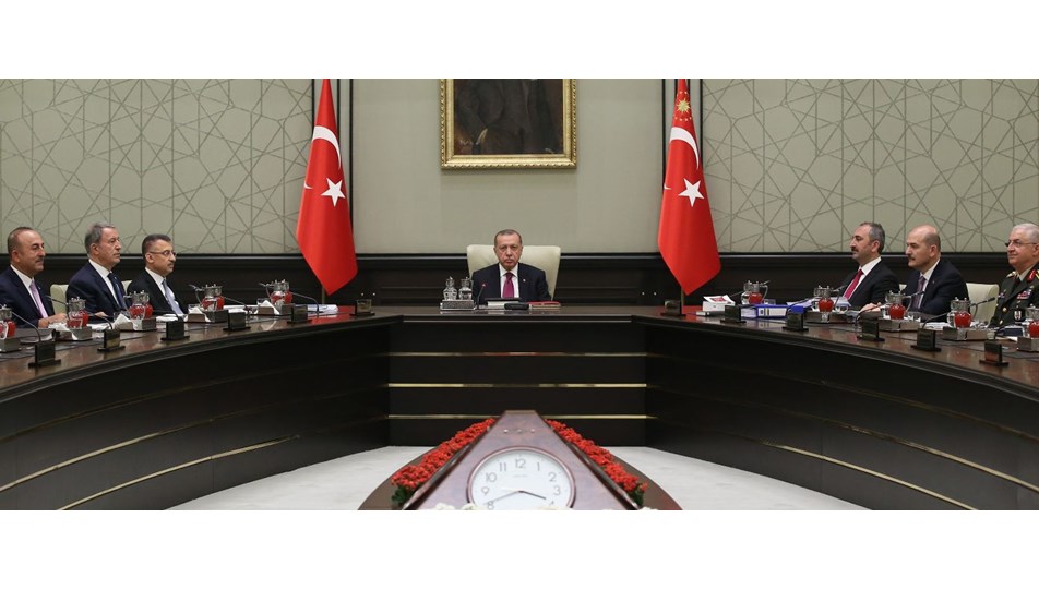 Yeni yönetim sisteminin ilk MGK'sı toplandı