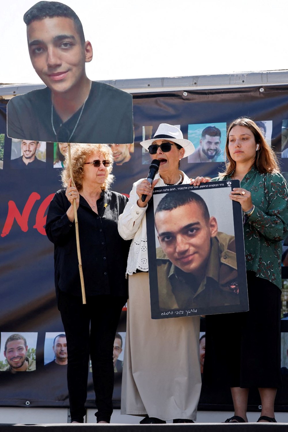 Rehine yakınlarından Gazze sınırında eylem: "Netanyahu tutuklansın" - 6