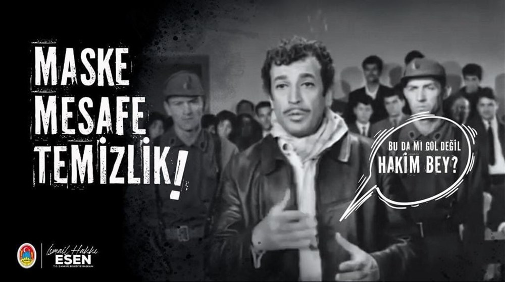Çankırı Belediyesi'nden Yeşilçam replikleriyle Covid-19 uyarısı - 6 Çankırı Belediyesi'nden Yeşilçam replikleriyle Covid-19 uyarısı - 6