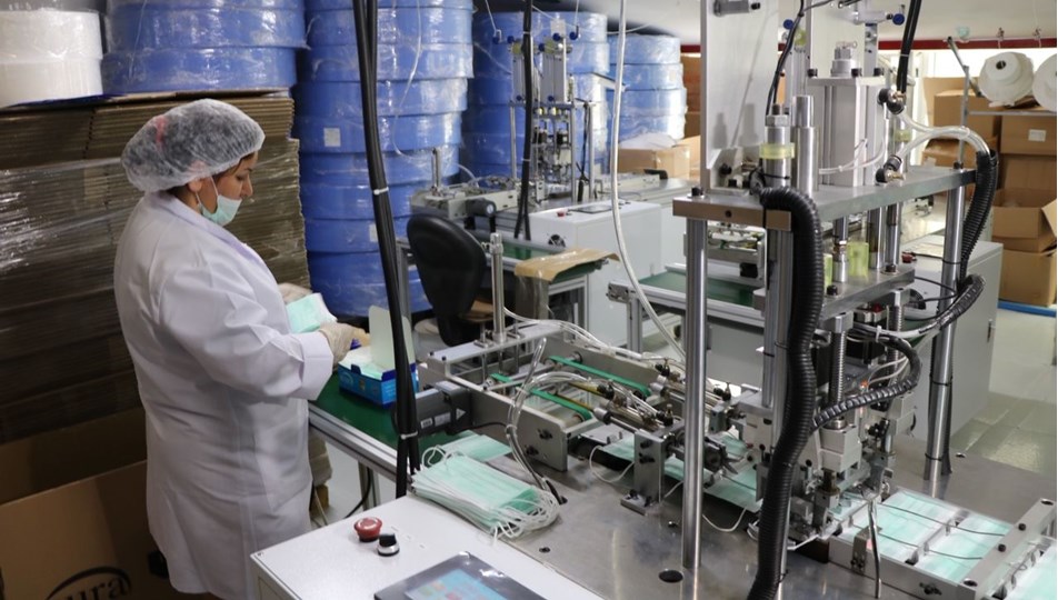 100 milyona yakın maske ürettiler