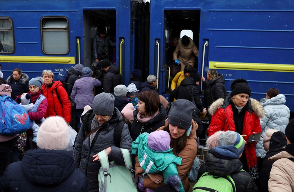 Rus saldırısından kaçış: Lviv tren istasyonunda endişeli bekleyiş - 4