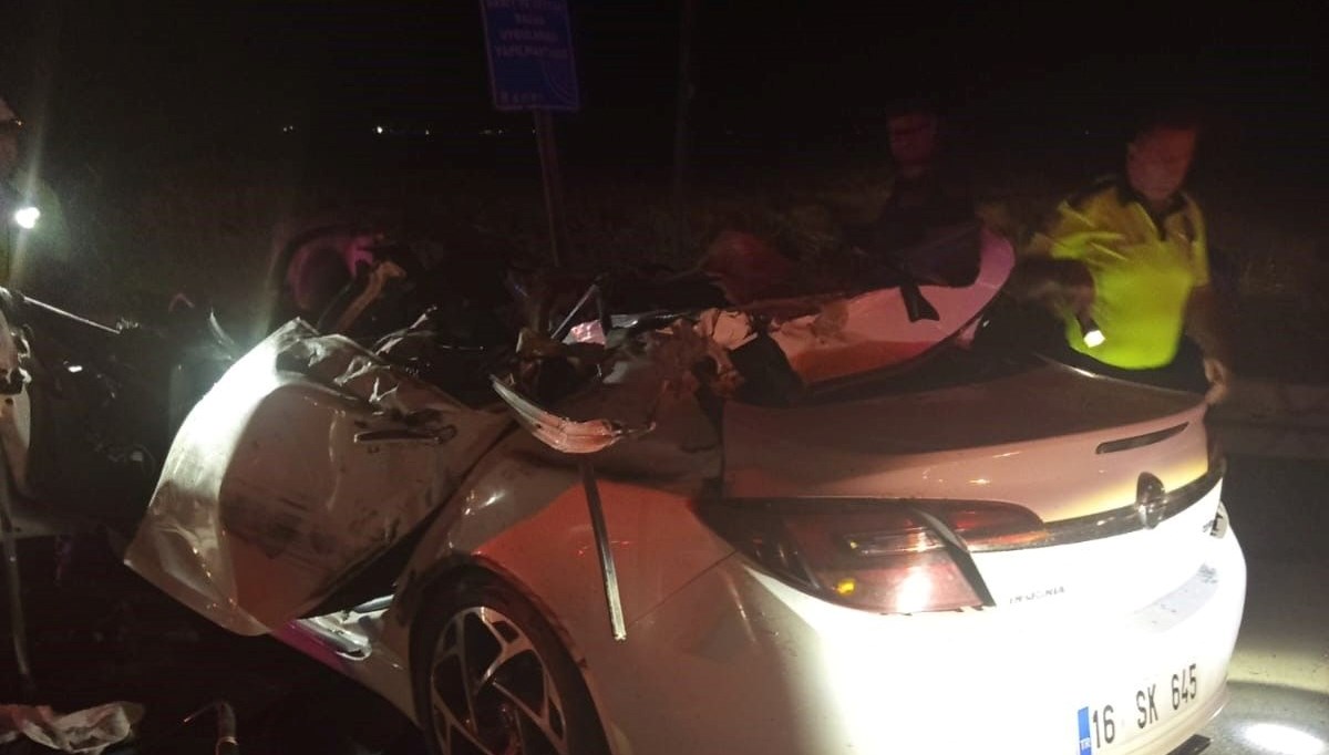 Bursa'da feci kaza: 3 ölü