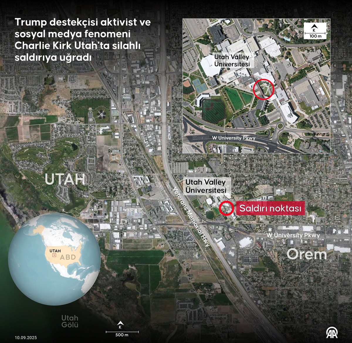 Charlie Kirk, Utah Valley Üniversitesi