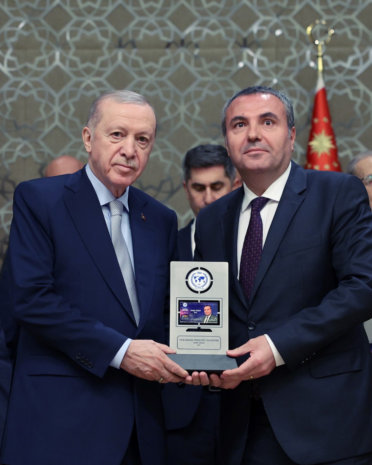 NTV Ankara Temsilcisi Ahmet Ergen ödül aldı