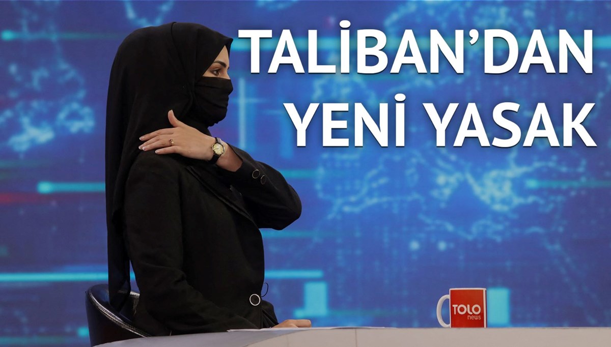 Afganistan'da peçe zorunluluğu ekrana da taşındı