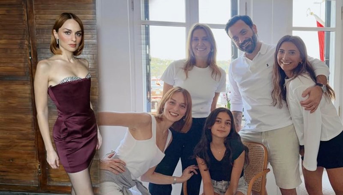 Nilperi Şahinkaya'dan aile pozları