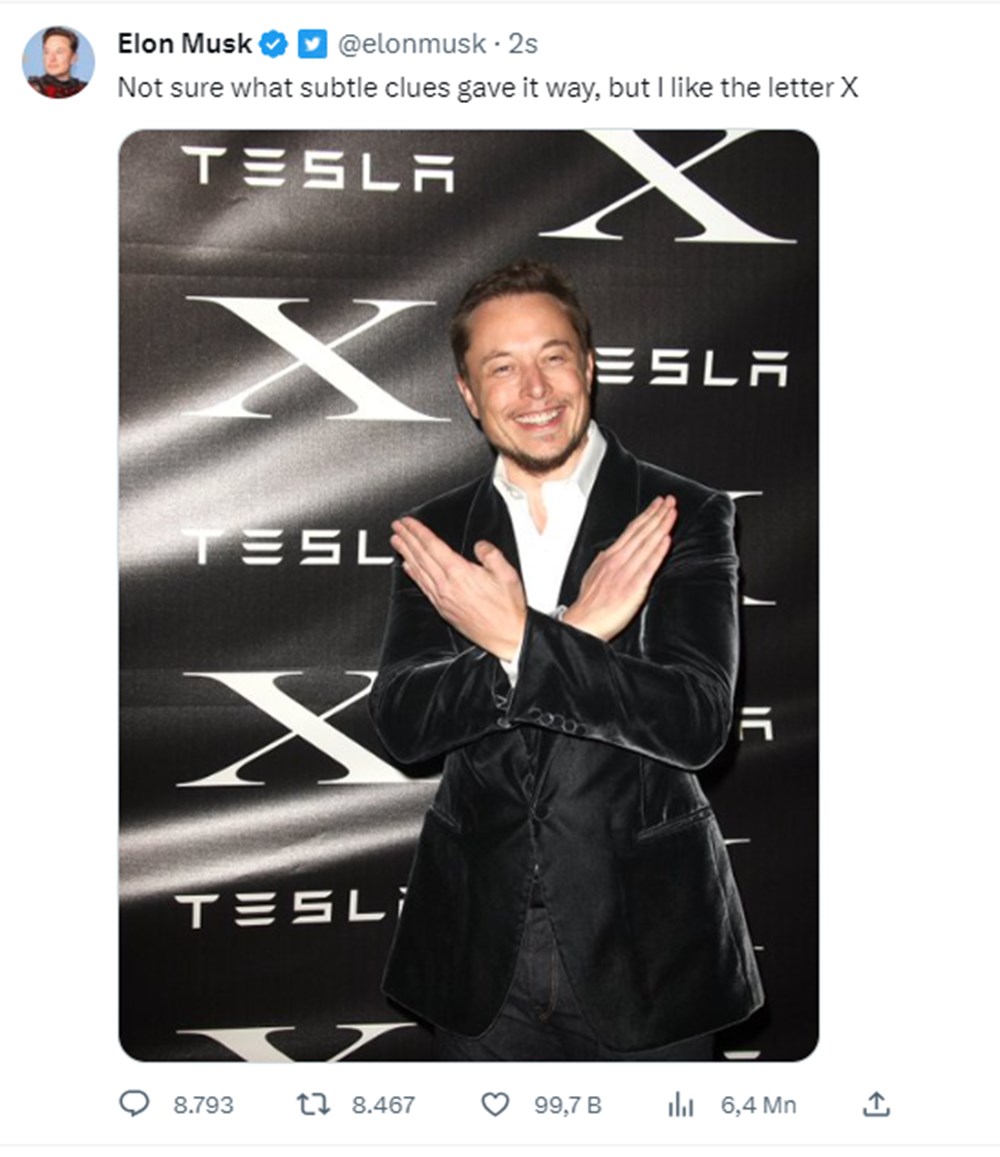 Elon Musk: Twitter'ın ismi ve logosu değişiyor - 4