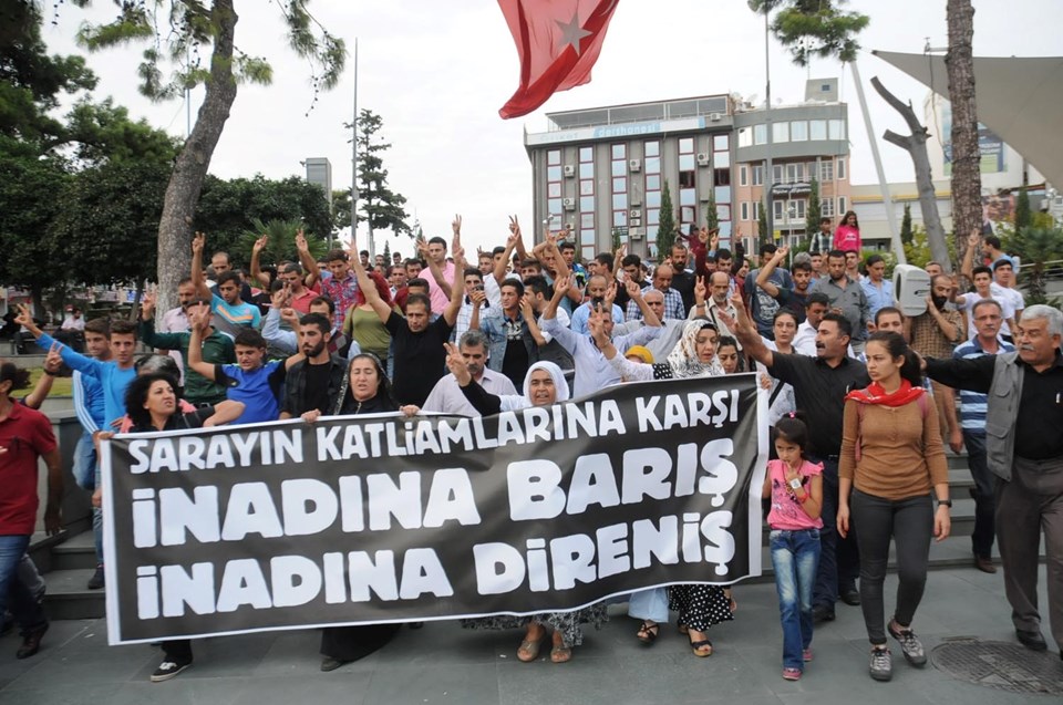 Antalya’daki protestoya gazlı müdahale - 1