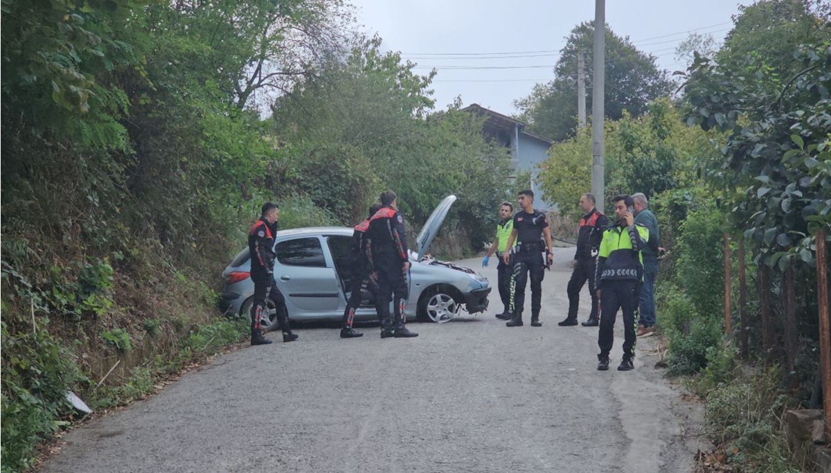 Jandarmadan kaçtı, kaza yapınca yakalandı