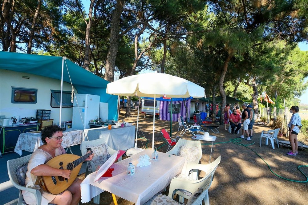 Doğa ile iç içe tatil için karavan tercih edenlerin sayısı artıyor - 7
