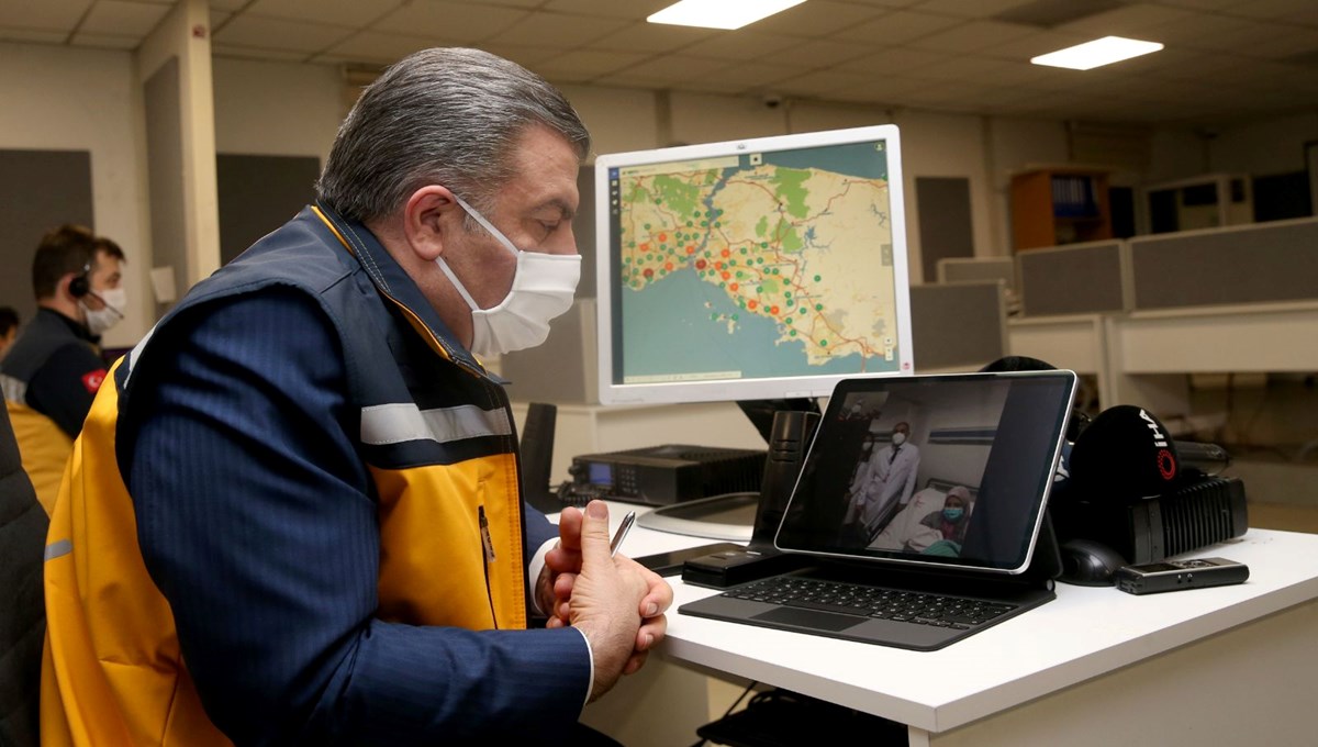 Bakan Fahrettin Koca, İstanbul'dan sağlık çalışanlarına seslendi