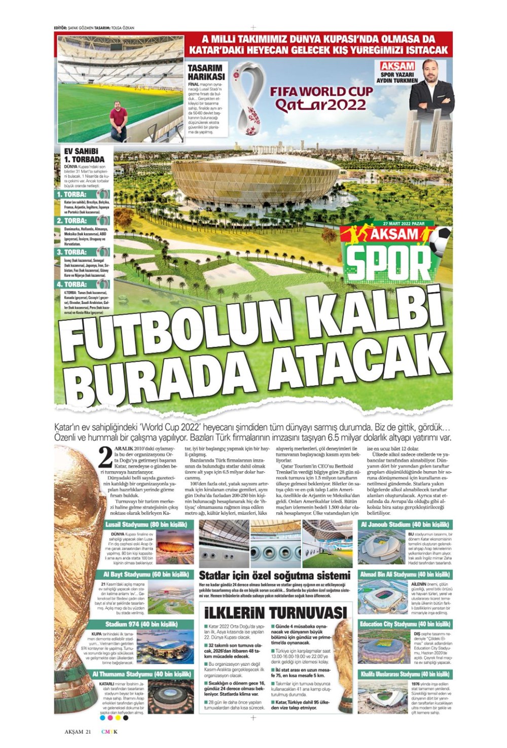 Günün spor manşetleri (27 Mart 2022) - 4