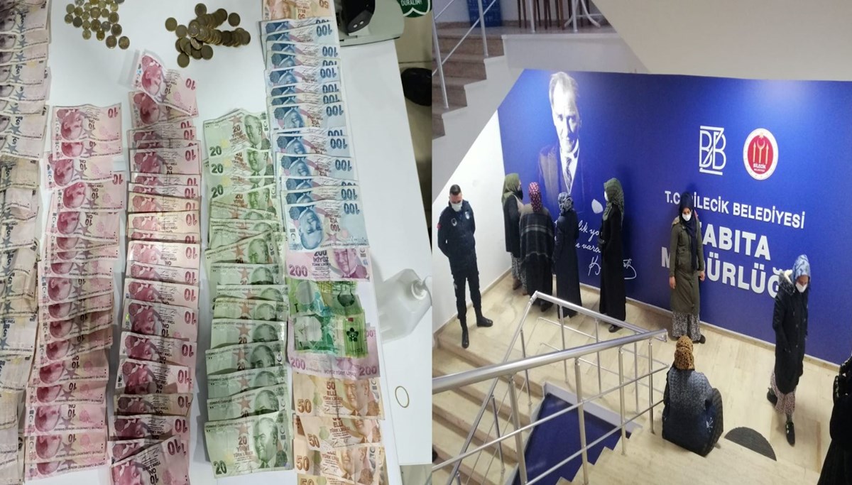 Çorap satma bahanesiyle 1 saatte 2 bin 305 TL topladılar