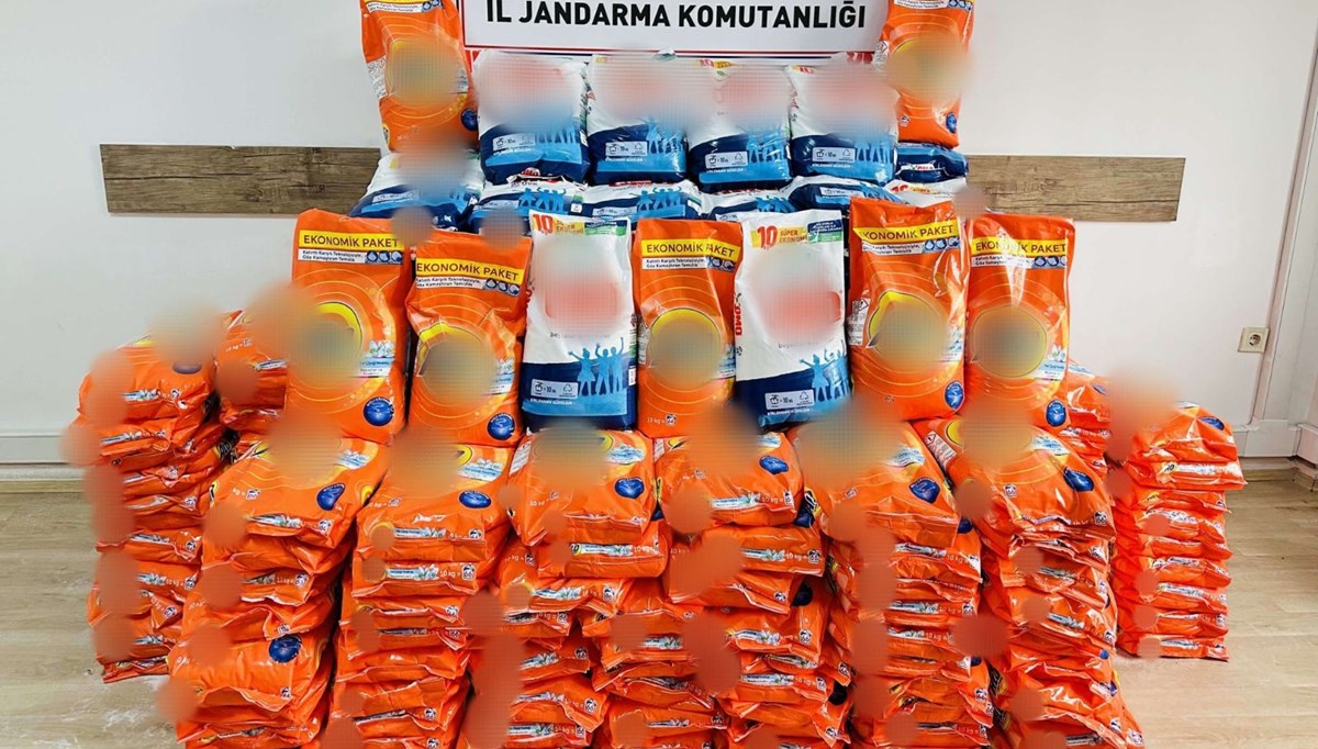 Kayseri'de 2100 kilogram sahte toz deterjan ele geçirildi Kayseri'de 2100 kilogram sahte toz deterjan ele geçirildi