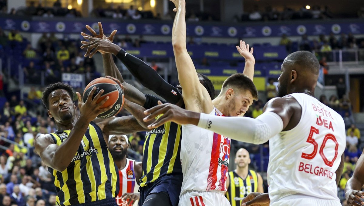 EuroLeague: Fenerbahçe Beko Kızılyıldız karşısında farklı kazandı