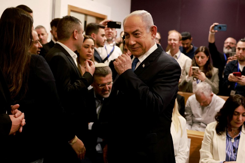 Yeraltında duruşma: Netanyahu ilk kez sanık kürsüsünde - 7