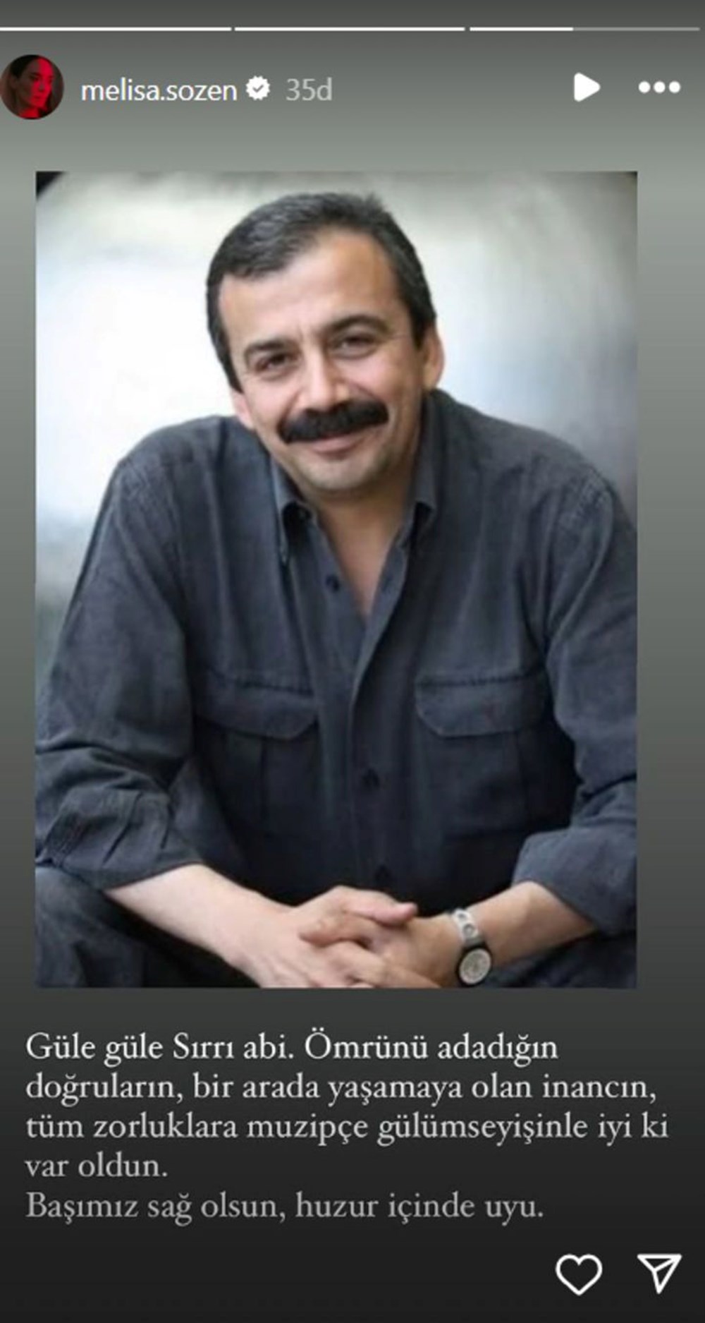 Ünlü isimlerden Sırrı Süreyya Önder'e veda: Çok erken gittin abi - 14