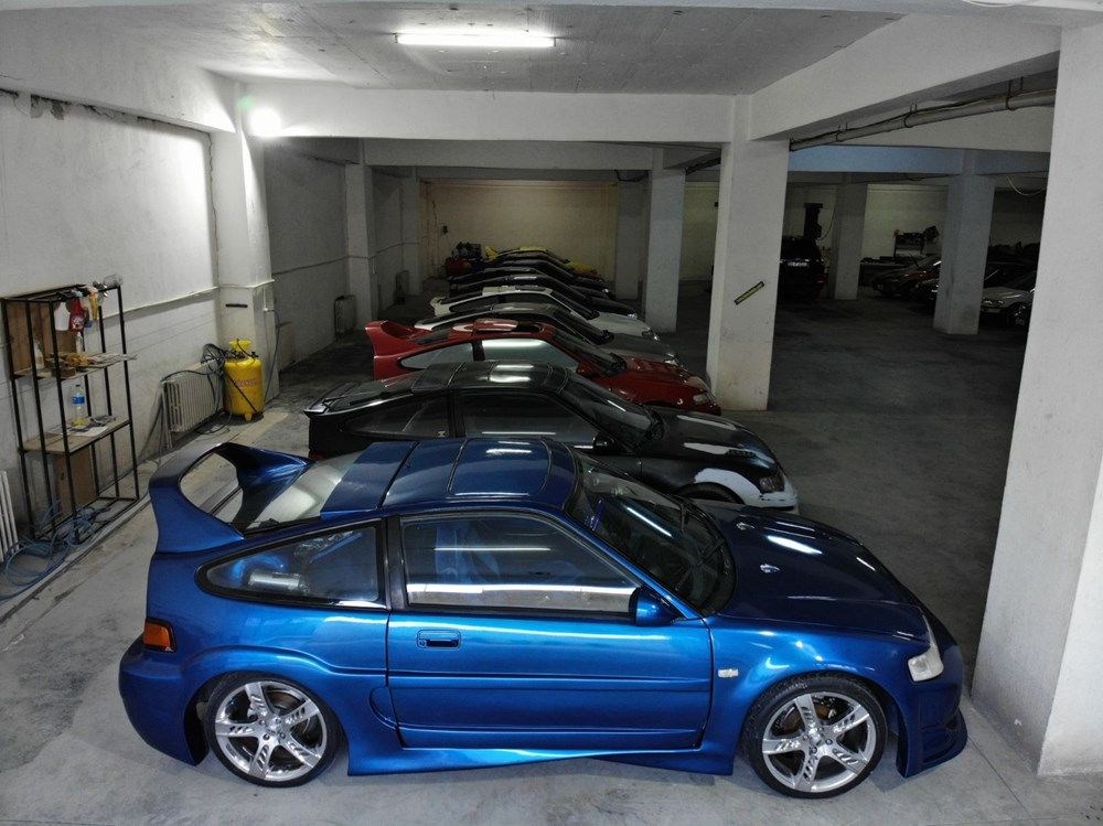 17 araçlık koleksiyonunu gazetesi için satışa çıkardı (Efsane Honda CRX) - 1