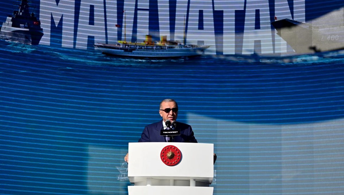 Cumhurbaşkanı Erdoğan TEKNOFEST Mavi Vatan'da: "En büyük eserimiz olan Terörsüz Türkiye'yi sizler için hayata geçireceğiz"