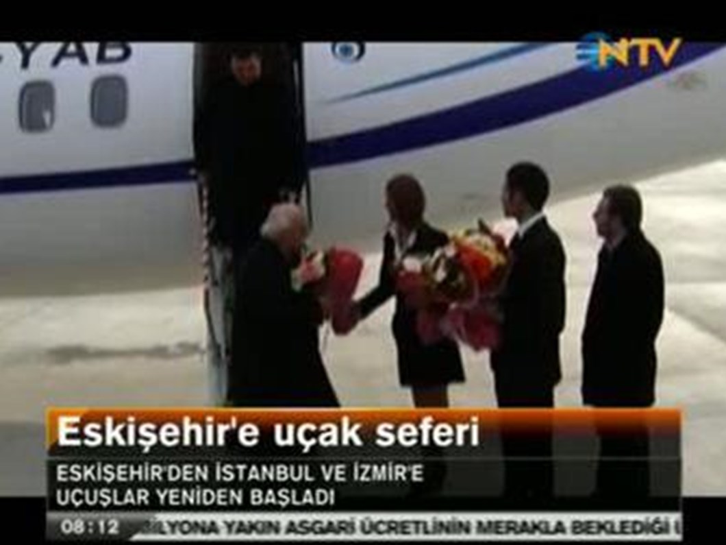 Eskisehir E Ucak Seferi Ntv