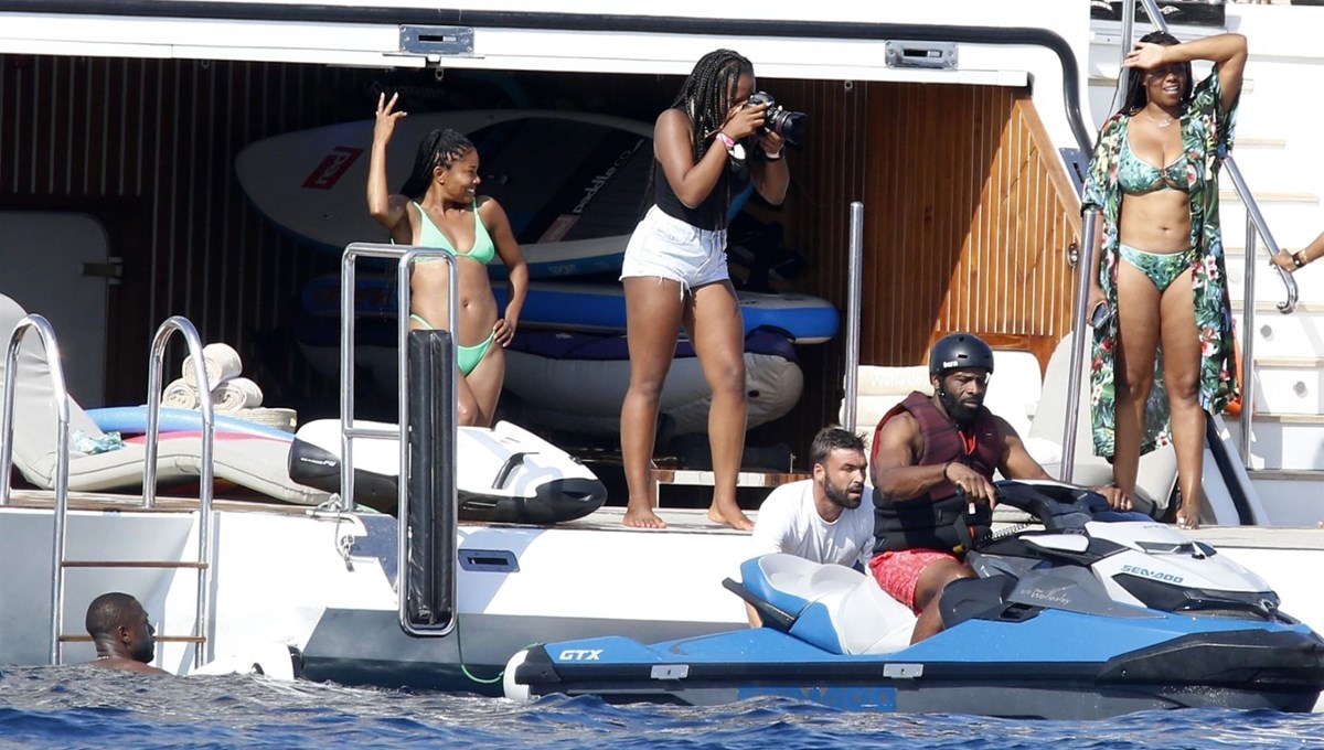 Gabrielle Union ve Dwayne Wade İtalya tatilinde