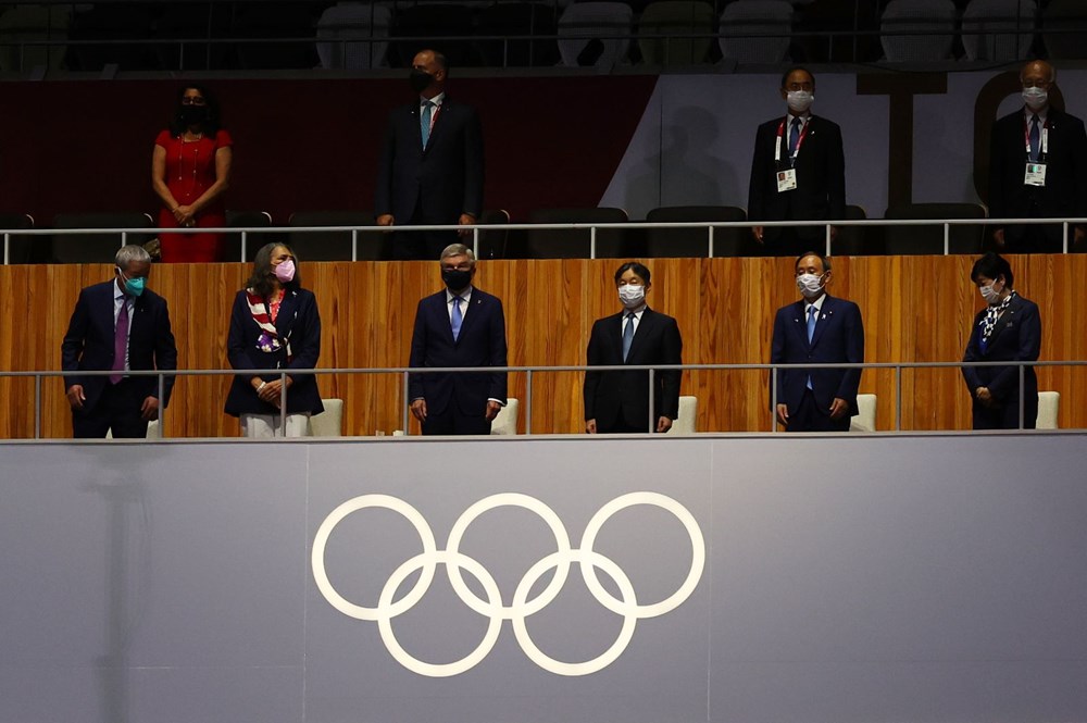 2020 Tokyo Olimpiyatları görkemli açılış töreniyle başladı - 13