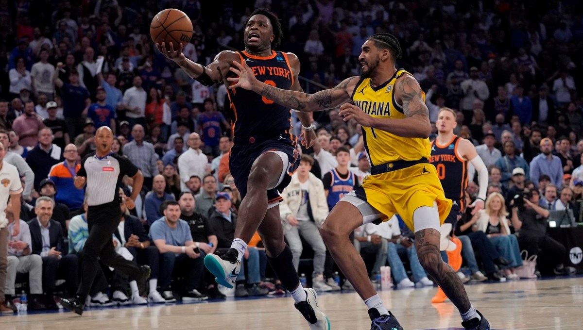 NBA'de Knicks, Pacers karşısında seriyi 2-0'a getirdi