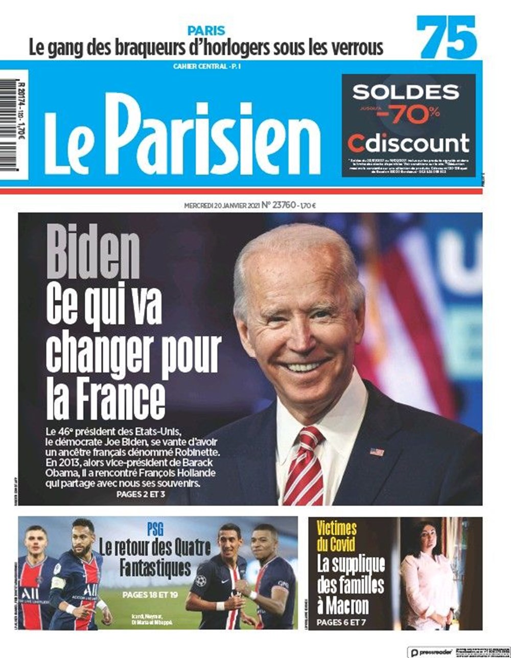Dünya manşetlerinde Joe Biden: ABD'nin kurtuluşu - 15