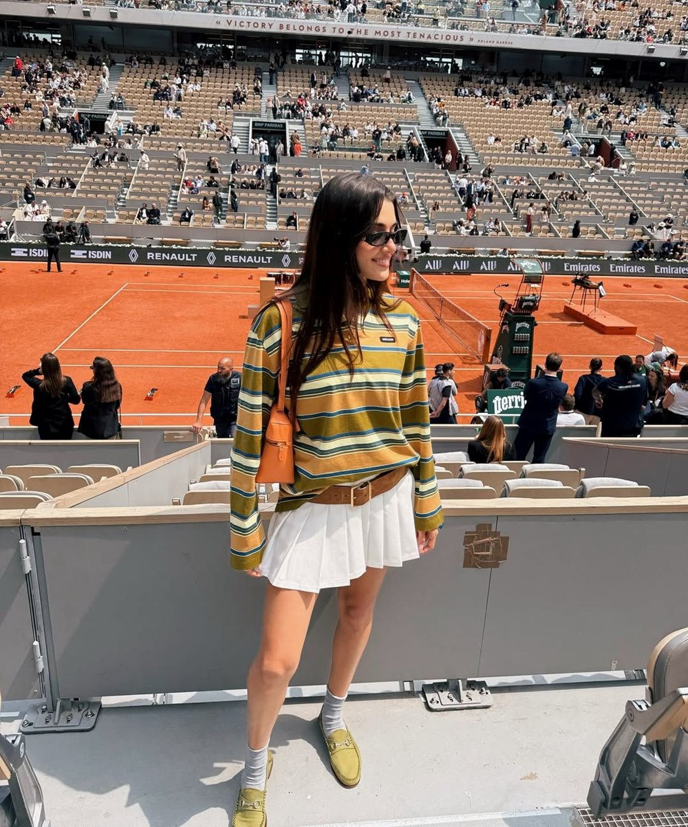 Hande Erçel'den Roland Garros pozları: Şahit olduğum için mutluyum - 4