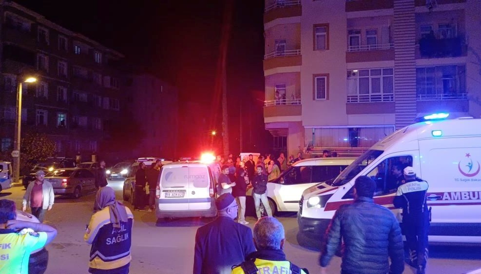 Çorum'da 5 katlı binada yangın