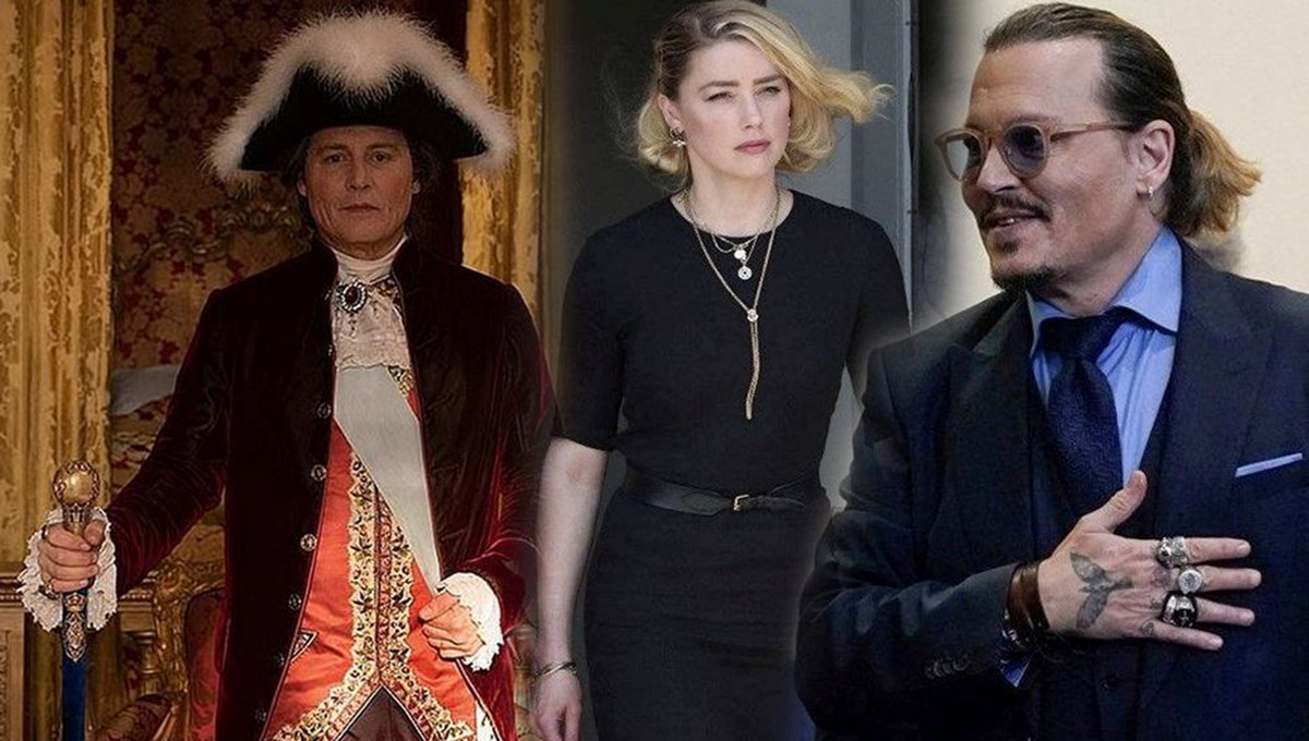 Johnny Depp'in Amber Heard ile olaylı dava sonrası kariyerine dönüş filmine Cannes'da gala
