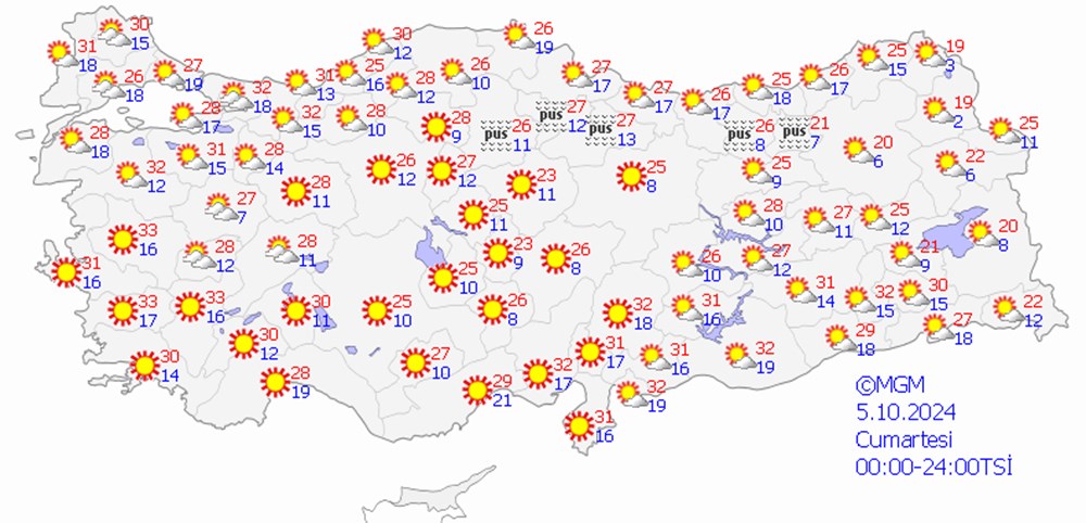 Sıcaklıklar 5-10 derece düştü: 20 il için sarı ve turuncu kodlu uyarı - 15