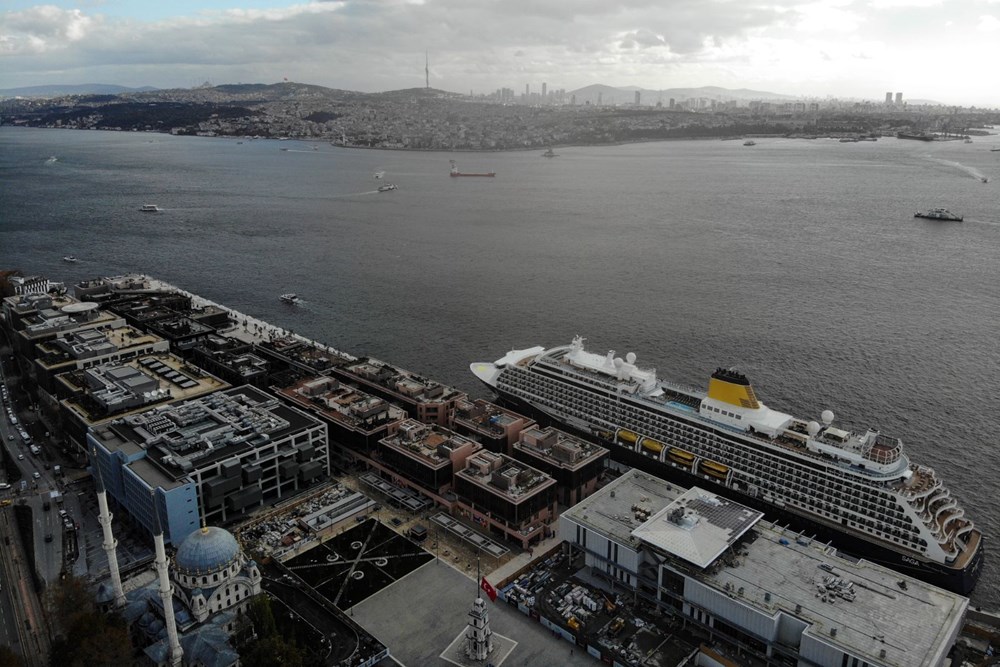 Galataport İstanbul'a dev yolcu gemisi yanaştı - 6