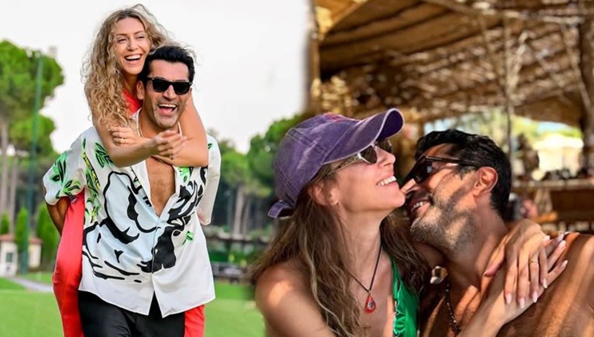 Sinem Kobal ile Kenan İmirzalıoğlu’ndan yaza veda pozları