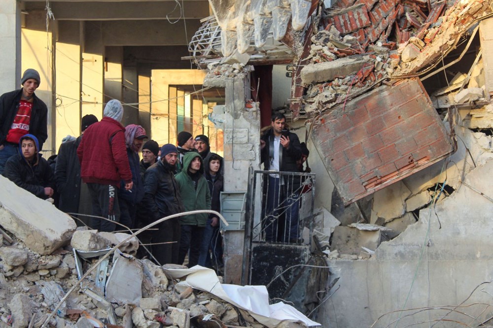 Kahramanmaraş depremlerinin vurduğu Suriye'de son durum: Bin 559 ölü, binlerce yaralı - 3