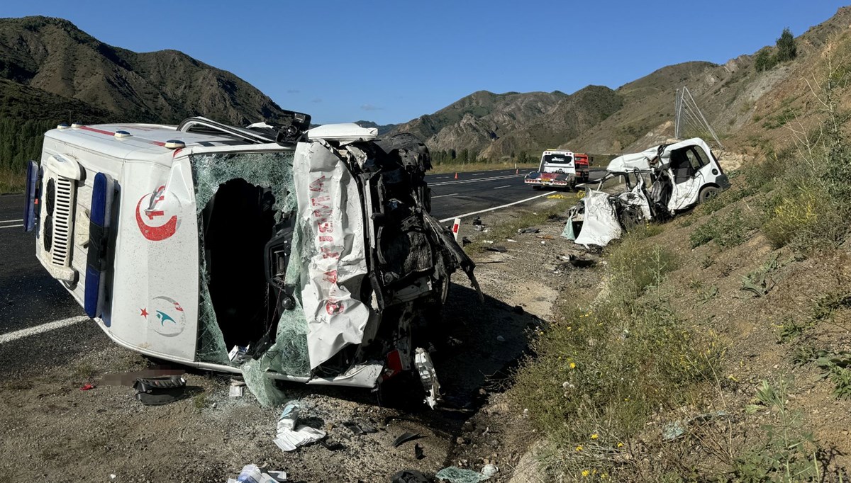 Erzurum’da feci kaza: 4 ölü, 1 yaralı