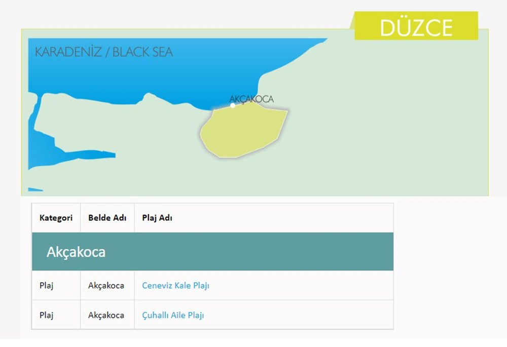 Türkiye'nin mavi bayraklı plajları: 2022 yılı güncel listesi (En iyi sahiller ve plajlar) - 92