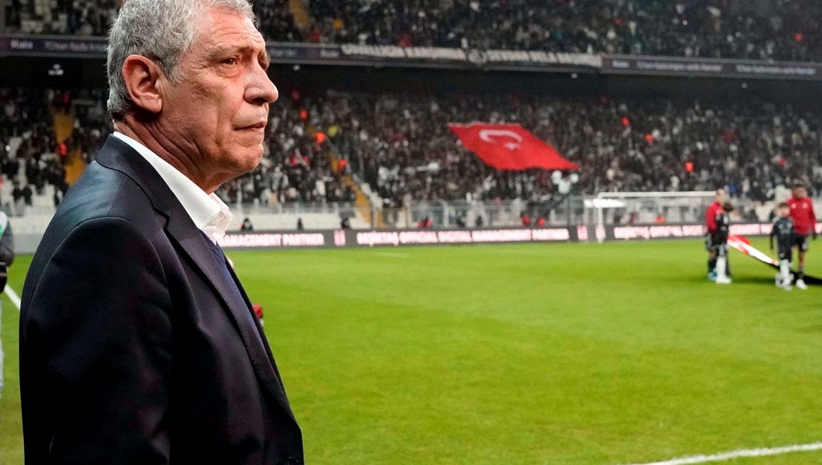 Beşiktaş'ta aynı sezonda 5. teknik direktör: Fernando Santos ilk maçına çıktı