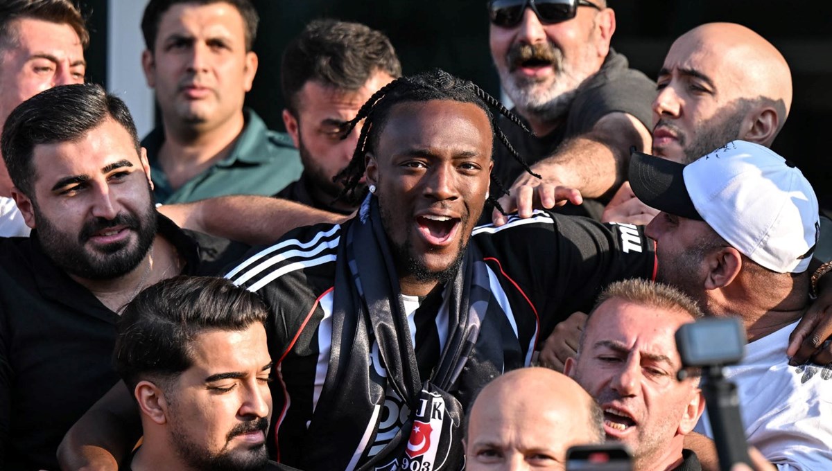 Abraham, Beşiktaş ile ilk idmanına çıktı