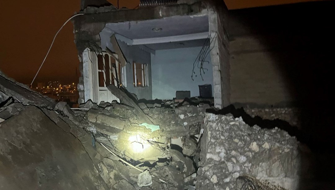 Gece saatlerinde korkutan gürültü: Mahalleli neye uğradığını şaşırdı