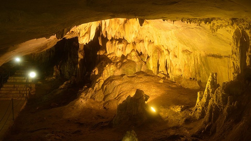 'Yeraltı cenneti' Dupnisa Mağarası kapılarını açmaya hazırlanıyor - 1